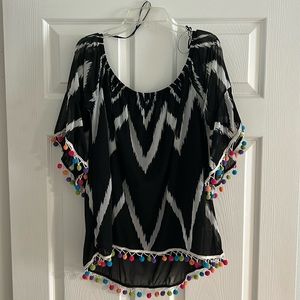INC fun blouse